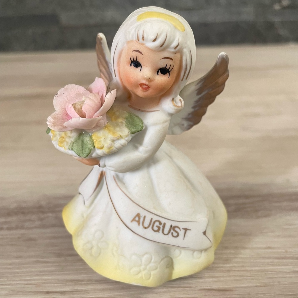 Vintage August Angel Figurine